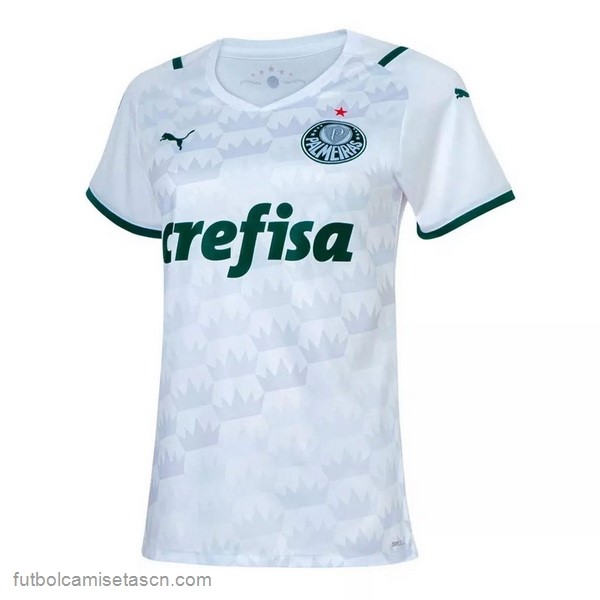 Camiseta Palmeiras 2ª Mujer 2021/22 Blanco